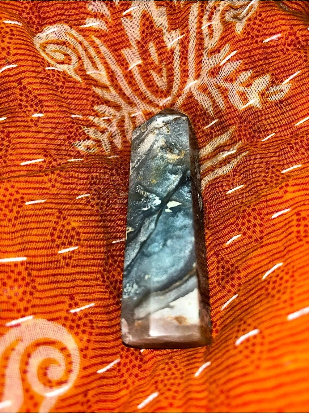 Polished Caribbean calcite Stone